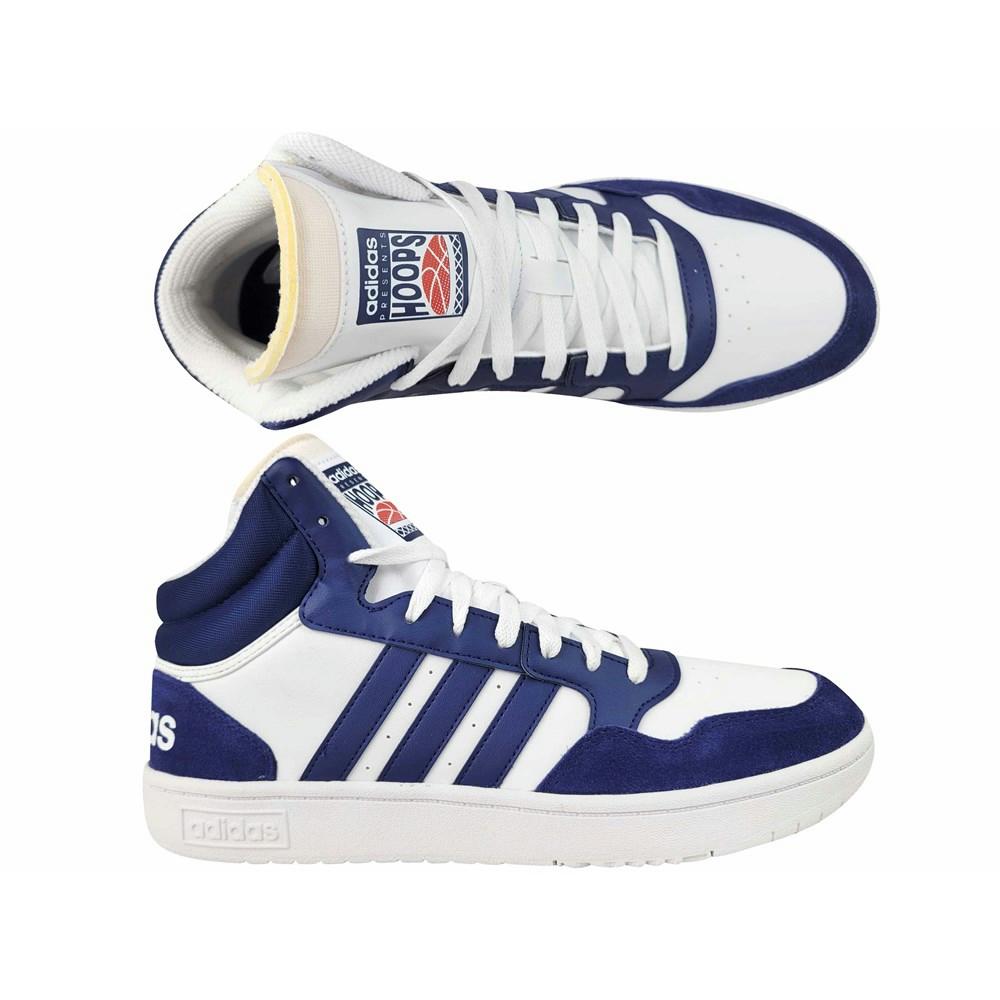 Baskets Indoor Hoops 3.0 Classic Vintage - blanc
