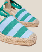 Bottines Anni Rayas Verdes