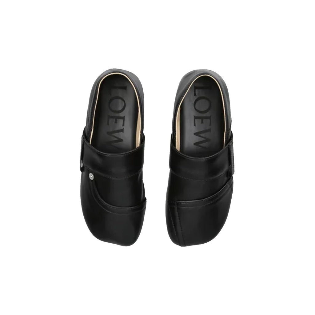 Mules Loewe Toy Pocket Leather - Black - Femme