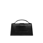 Jacquemus - Sac Le Grand Bambino - Silver Logo - Femme - Black