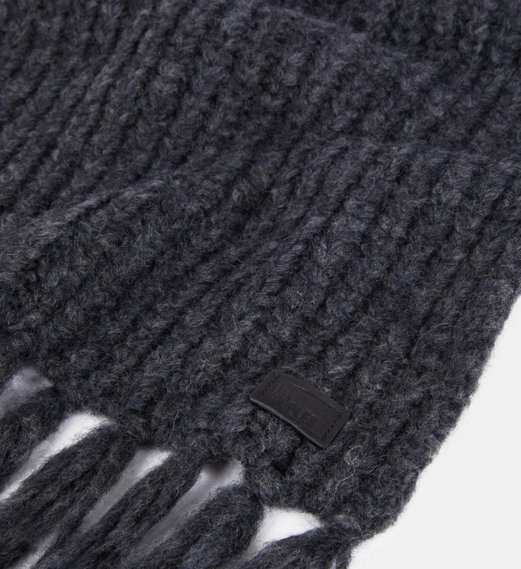 The Kooples - Echarpe En Laine Et Alpaga - Anthracite - Femme