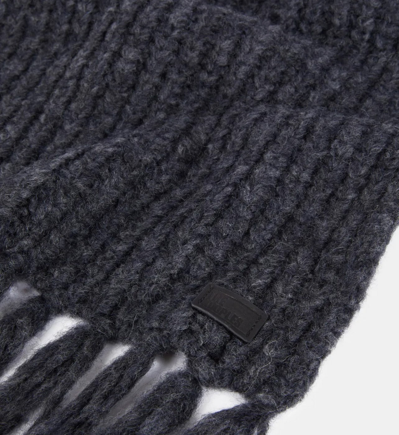 The Kooples - Echarpe En Laine Et Alpaga - Anthracite - Femme