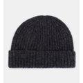 Bonnet En Laine - Anthracite - Femme
