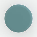 aglae table d appoint ronde en metal bleu