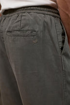 gunmetal summer trousers with pockets