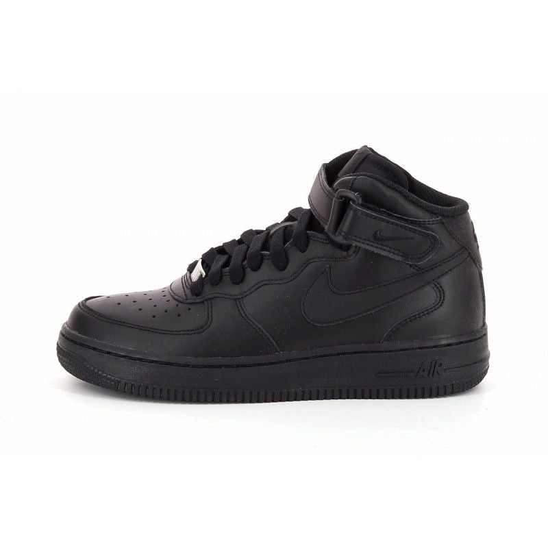 Air Force 1 Mid Gs - Junior - Noir - Nike2 - The Bradery