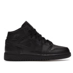 Air Jordan 1 Mid Gs - Junior - Noir - Nike2 - The Bradery