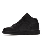 Air Jordan 1 Mid Gs - Junior - Noir - Nike2 - The Bradery