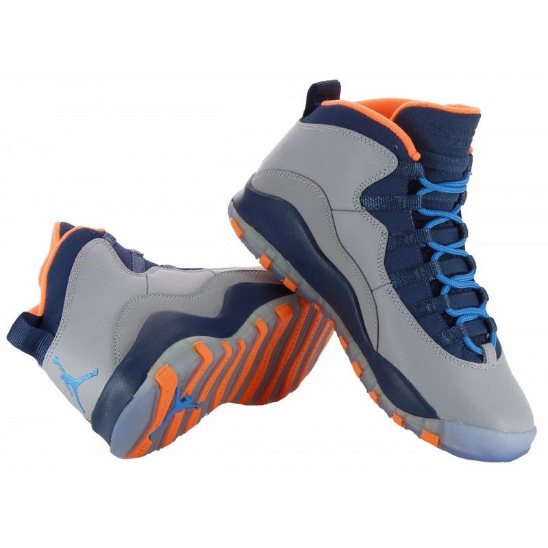Air Jordan Retro 10 Gs - Junior - Gris JUNIOR Nike