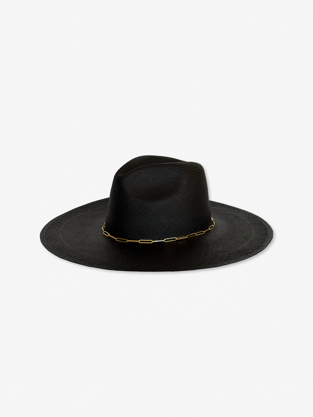Chapeau Paille Alma - Black