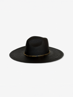 Chapeau Paille Alma - Black