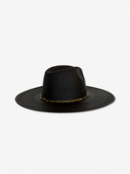 Chapeau Paille Alma - Black