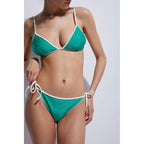 Haut De Maillot Richie - Green Glossy Avori