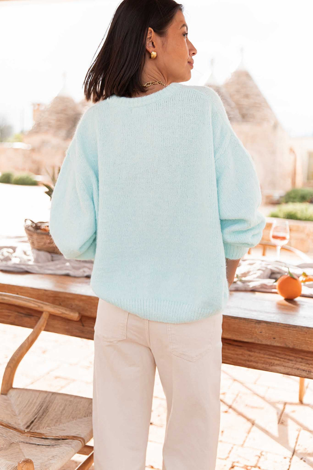 ALI Aqua - Gilet Laine