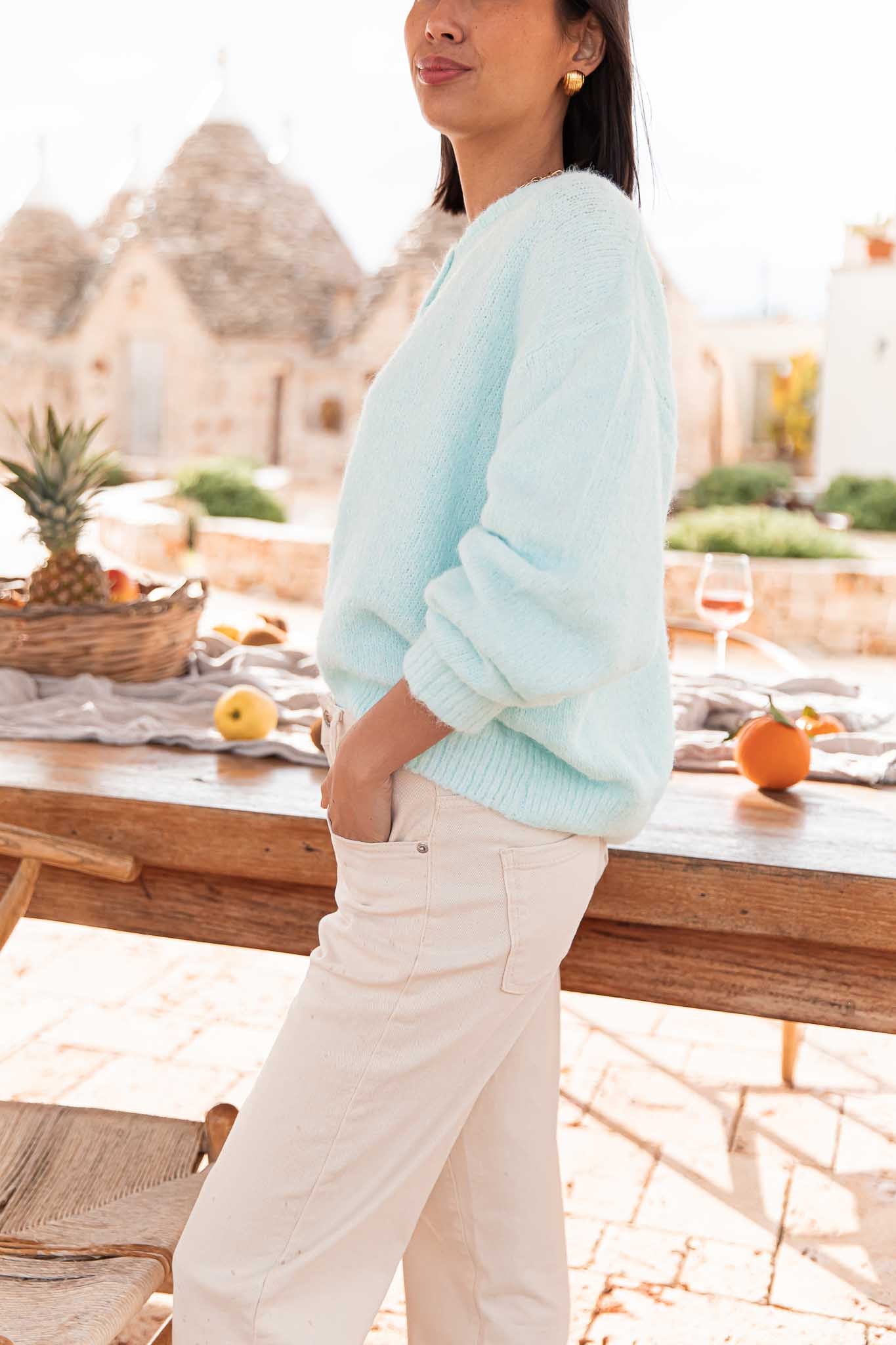 ALI Aqua - Gilet Laine