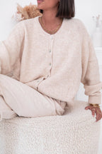 ALI Beige - Gilet Laine