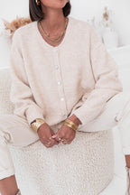 ALI Beige - Gilet Laine