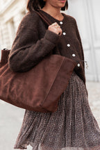 ALI Chocolat - Gilet Laine