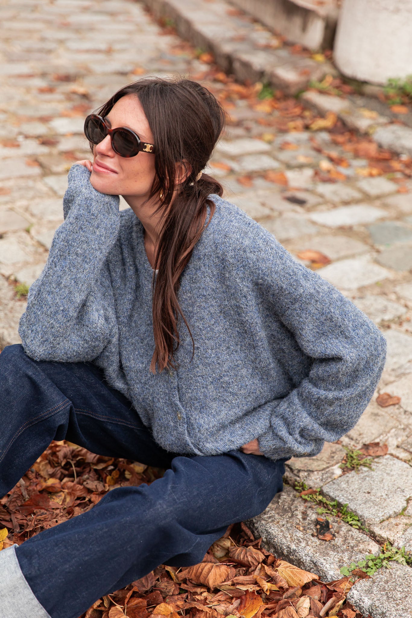 ALI Denim - Gilet Laine