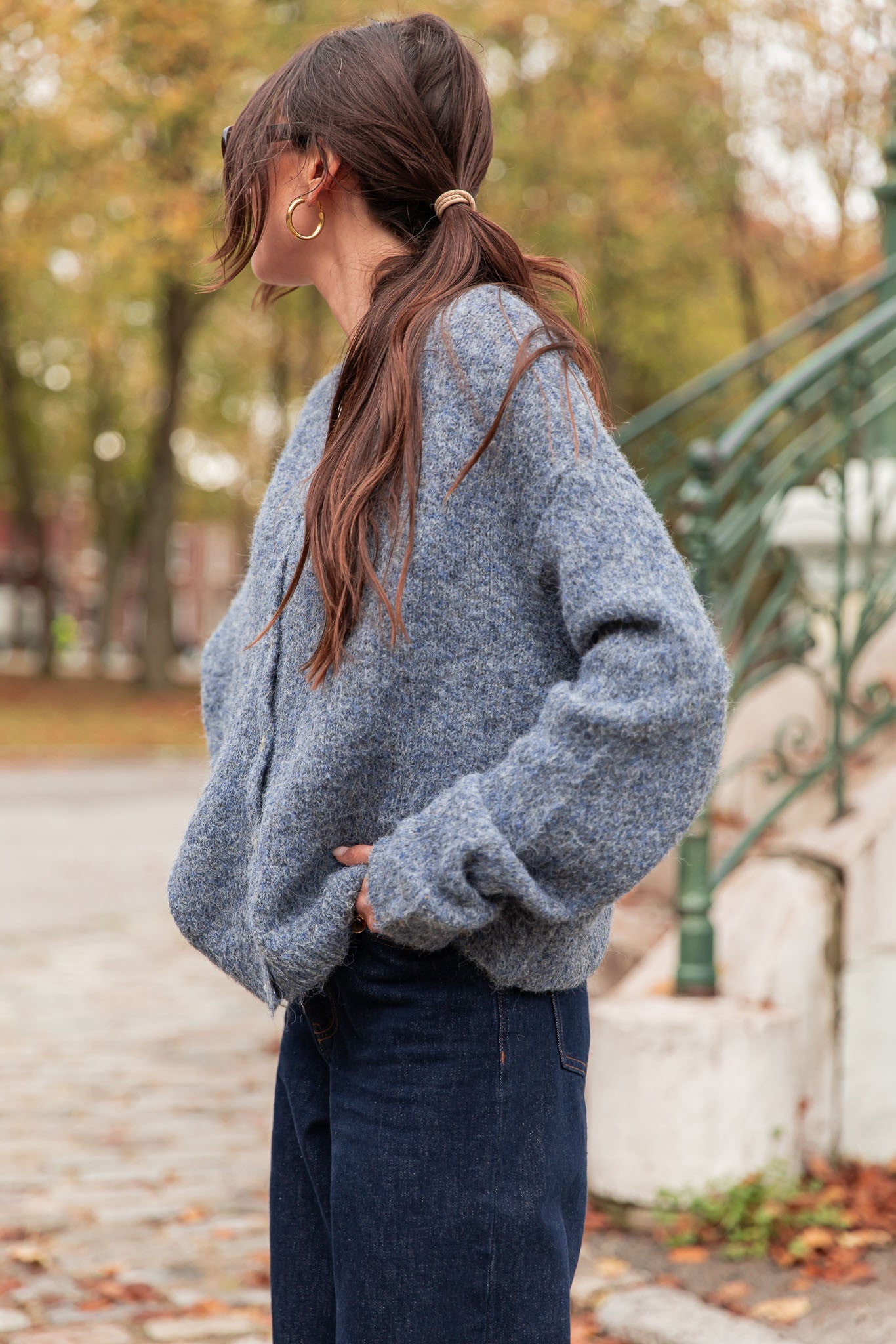 ALI Denim - Gilet Laine