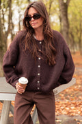 ALI Prune - Gilet Laine