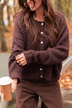 ALI Prune - Gilet Laine