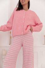 ALI Rose Bonbon - Gilet Laine