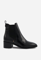Alicia - Cuir Glacé Noir - Bons Baisers - The Bradery