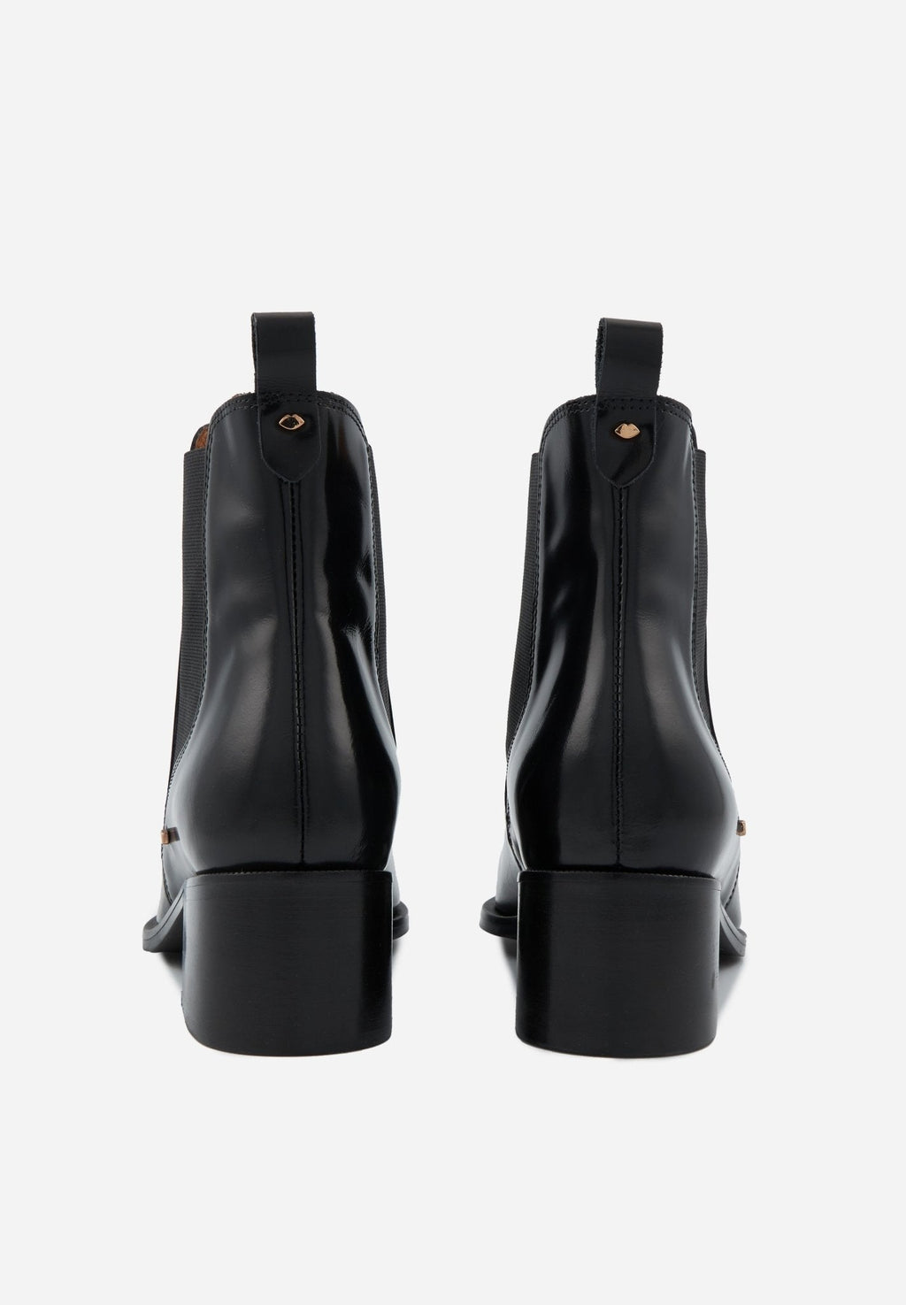 Alicia - Cuir Glacé Noir - Bons Baisers - The Bradery