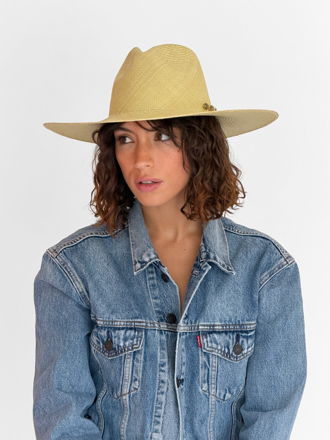 Chapeau Paille Amanda - Anis