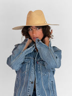Chapeau Paille Amanda - Beige