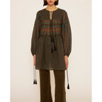 Robe Amelia - Dark Green