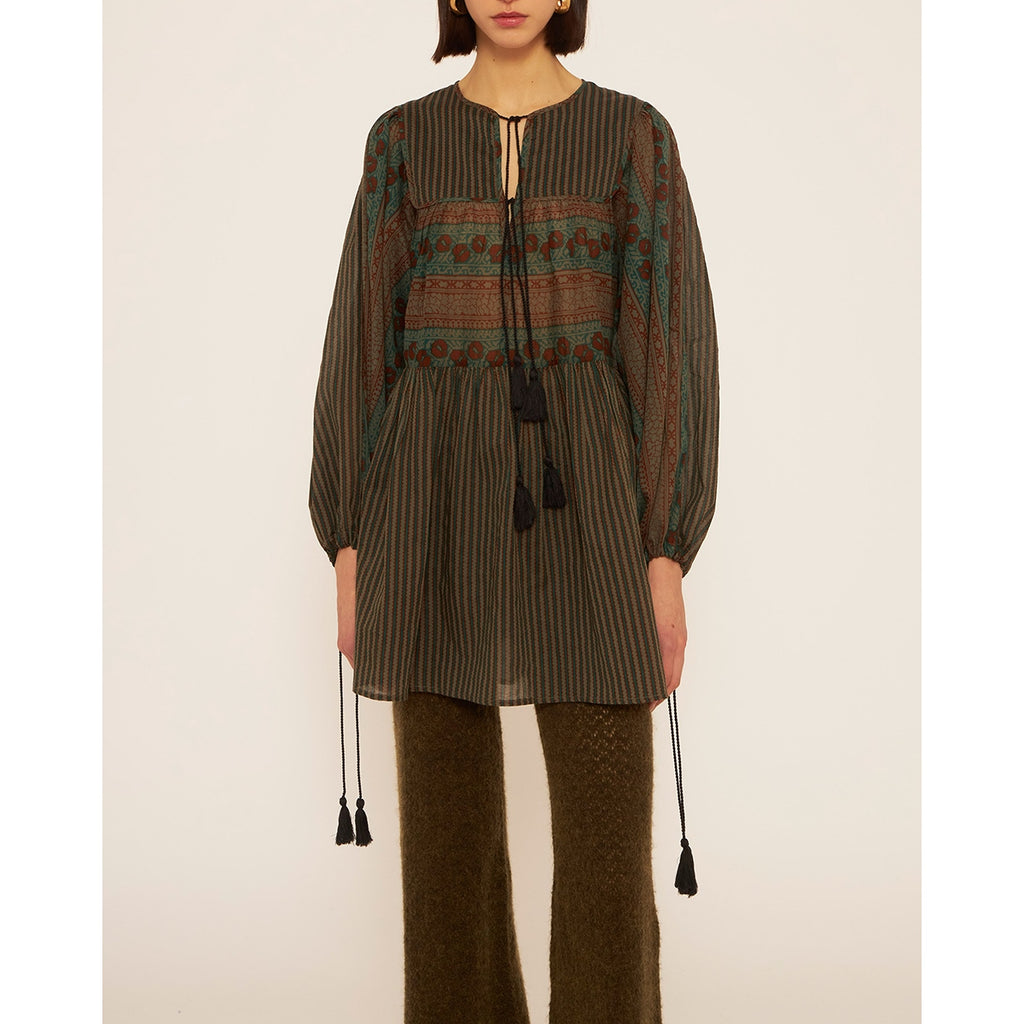Robe Amelia - Dark Green