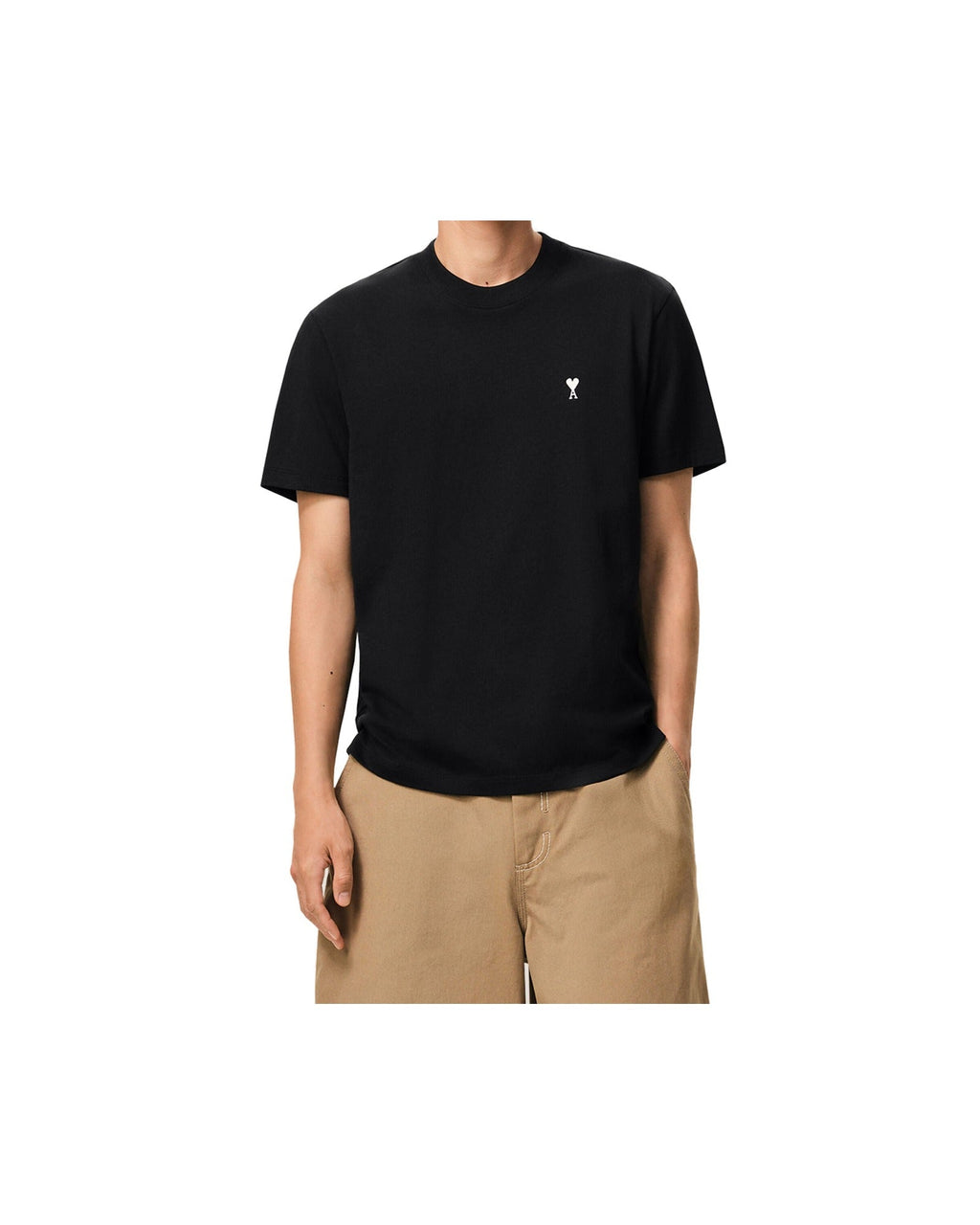 Ami Paris - T-Shirt Ami De Coeur – Noir Blanc