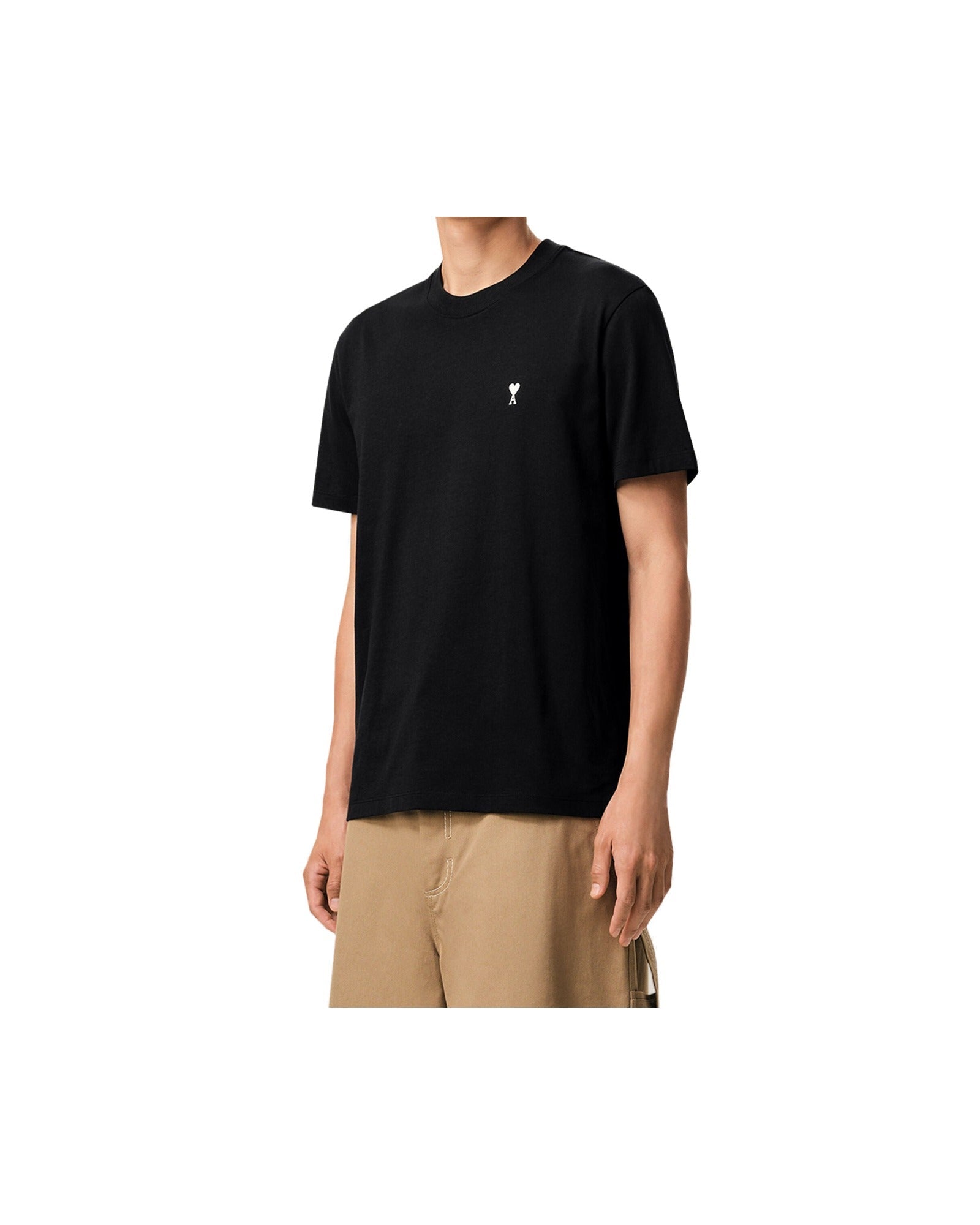 Ami Paris - T-Shirt Ami De Coeur – Noir Blanc