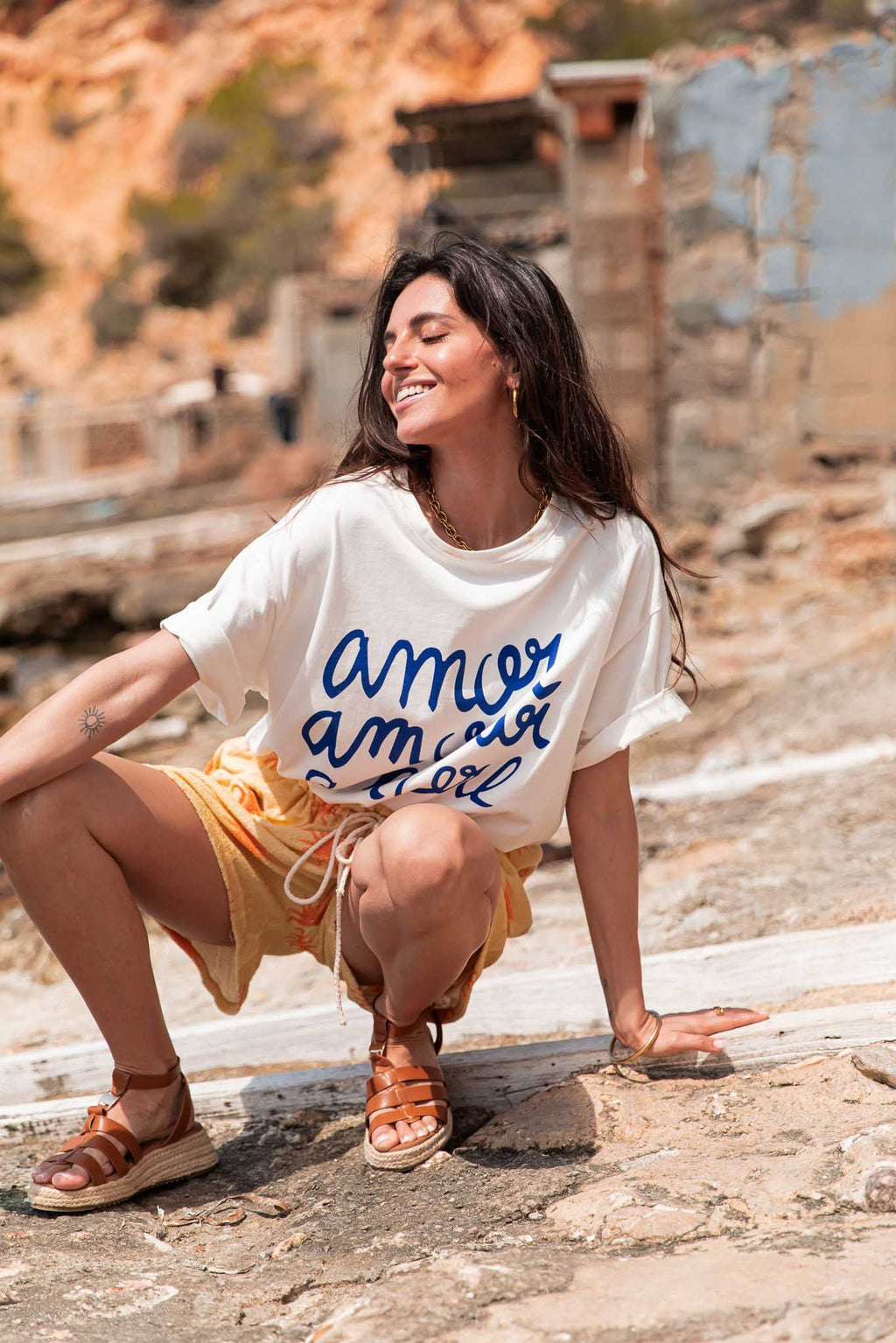 AMOR Blanc - T-Shirt Amour