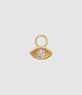 And...Paris - Mini Charm Œil Diamant Or - Femme