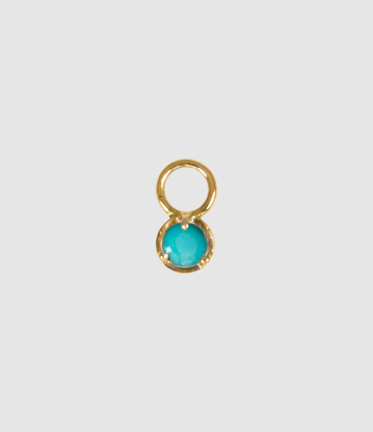 And...Paris - Mini Charm Turquoise Or - Femme