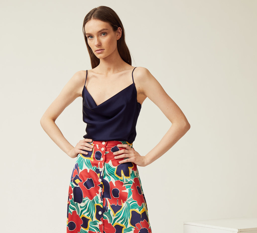 Top Andrea Navy