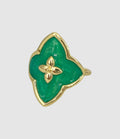 Cabirol - Bague Angie Laquée Vert - Femme