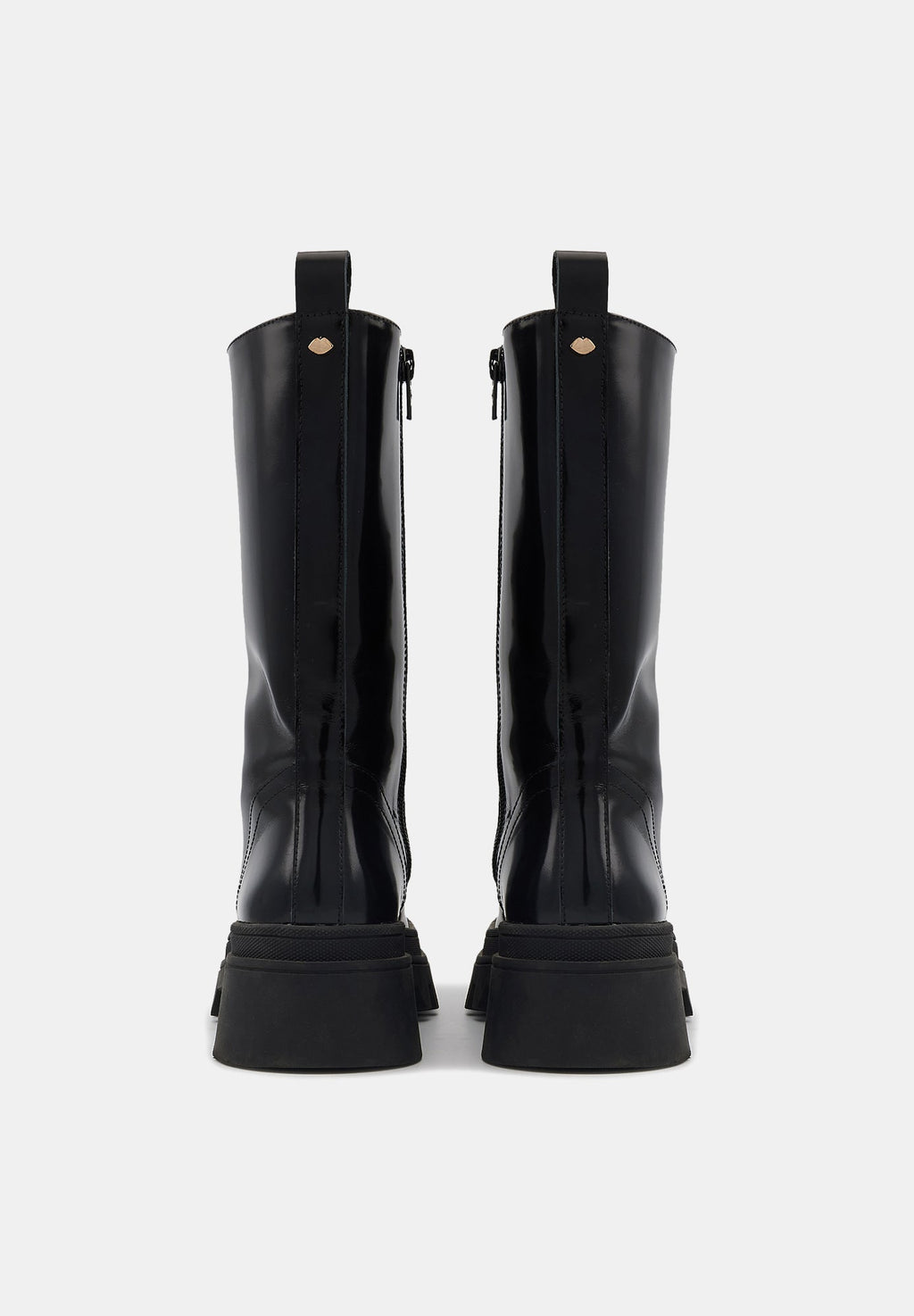 Anita - Cuir Glacé Noir - Bons Baisers - The Bradery