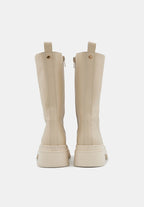 Anita - Cuir Lisse Beige - Bons Baisers - The Bradery