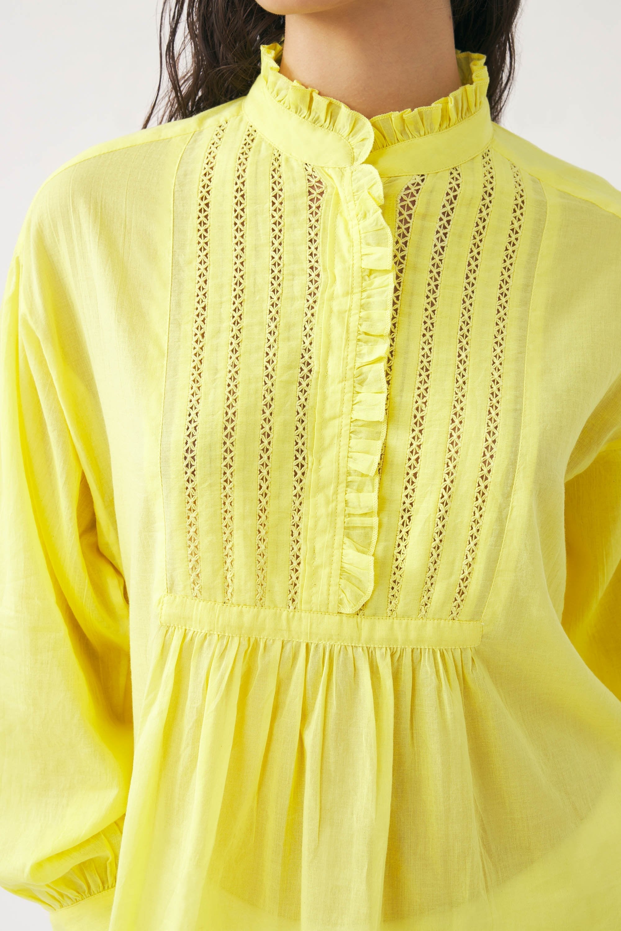 Blouse Anna - Jaune