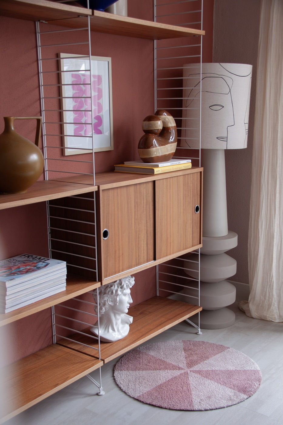 Tapis Annie - Dusty Pink
