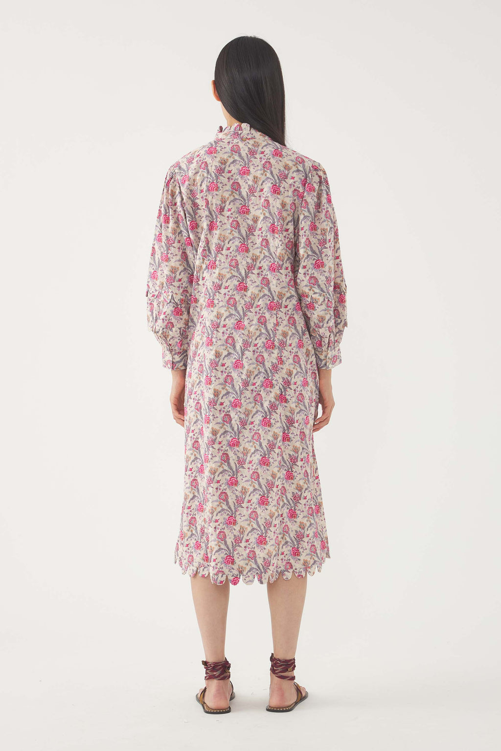 Robe Longue Antonia - Multicolore