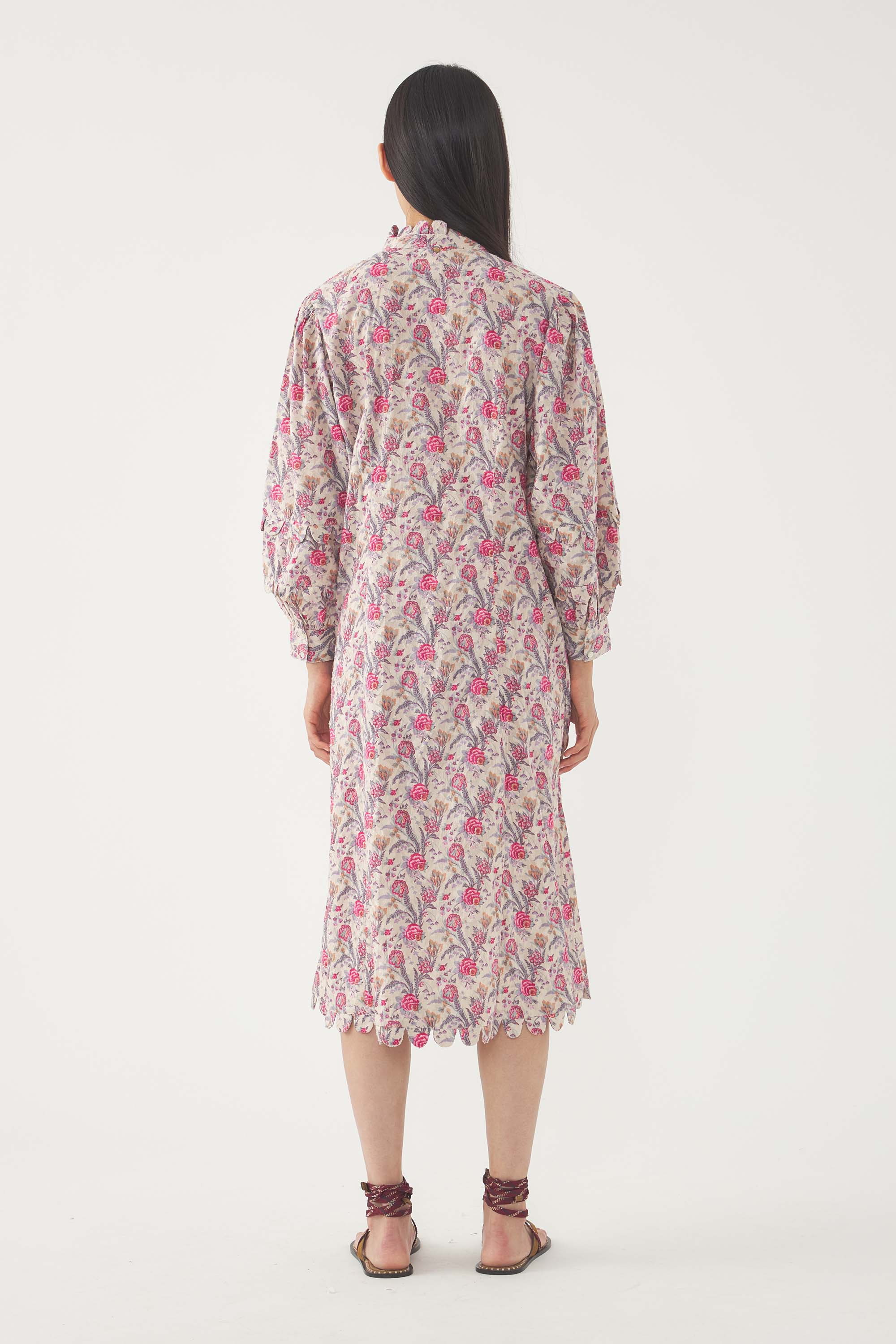 Robe Longue Antonia - Multicolore