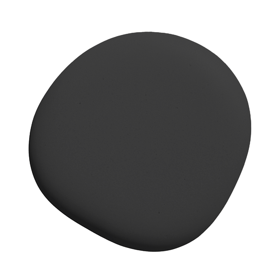 Image de la peinture All black - teinte noire