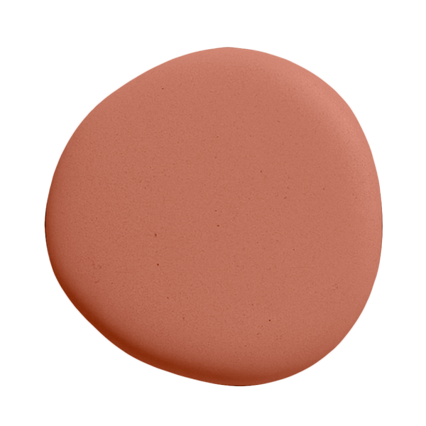 Image de la peinture Spaghetti western - teinte terracotta orange