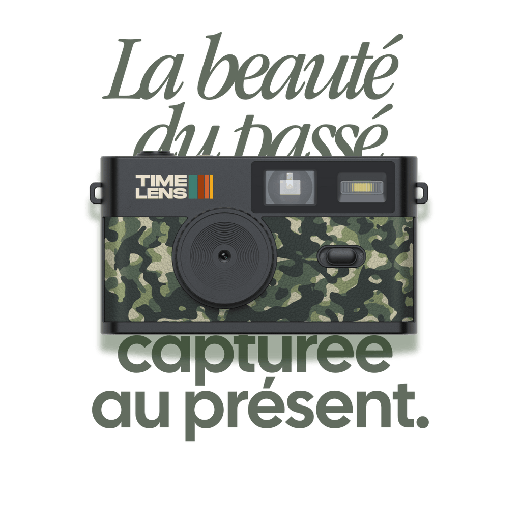 Appareil photo TimeLens® Military Green - TIME LENS - TL0111 - 