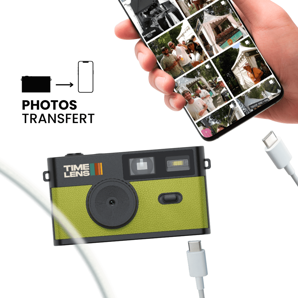 Appareil photo TimeLens® Pomme - TIME LENS - TL0110 - 